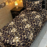 4 Pieces Crystal Cotton Single Pair Bedsheet  SB 516